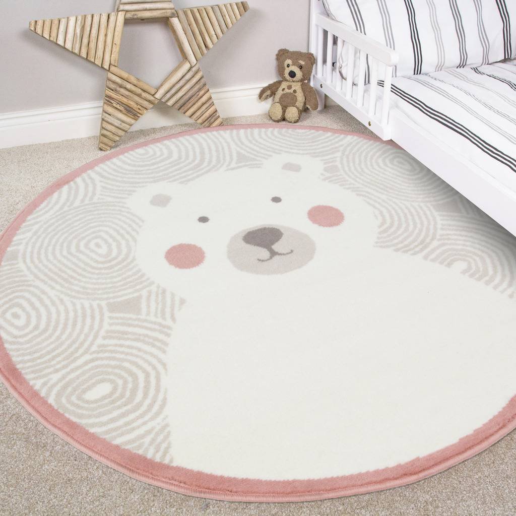baby elephant nursery rug