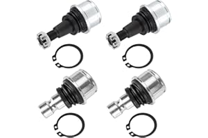 ISEYEC Upper and Lower Front Ball Joint for Can-Am Maverick Commander 1000R Max/Maverick X3/Defender HD5 HD7 HD8 HD9 HD10/Outlander Max 650 800R, Replace for 706202044, 706202045, 4 Pcs