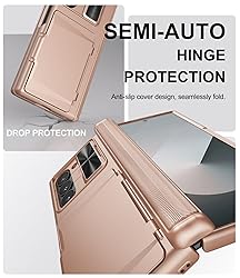 SIXBOX for Samsung Galaxy Z Fold 6 Case with Card