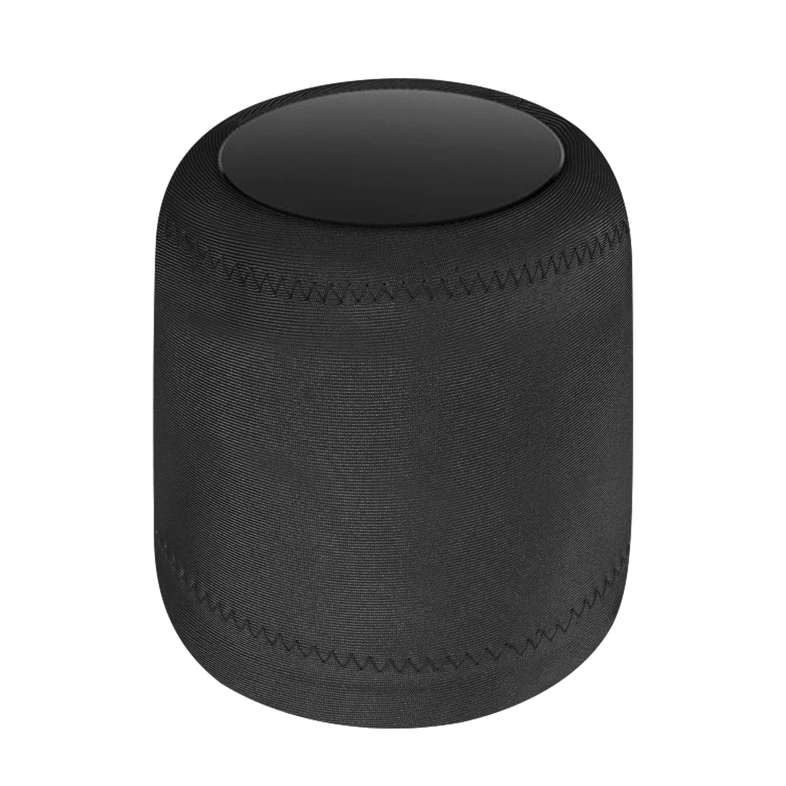 Geekria Lycra Speaker Cover Compatible with Apple HomePod 2/1 Smart Speaker, Dust Cover, Replacement Bluetooth Speaker Cover (Black)