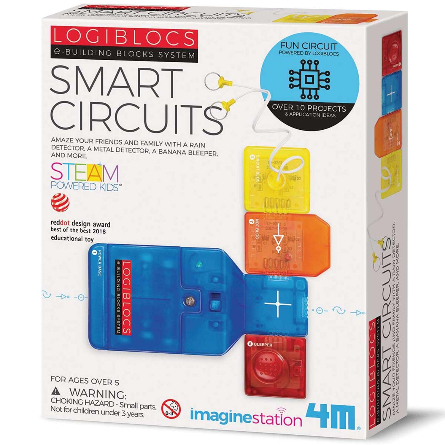 4M 406806 Logiblocs Smart Circuit, White โ image 1