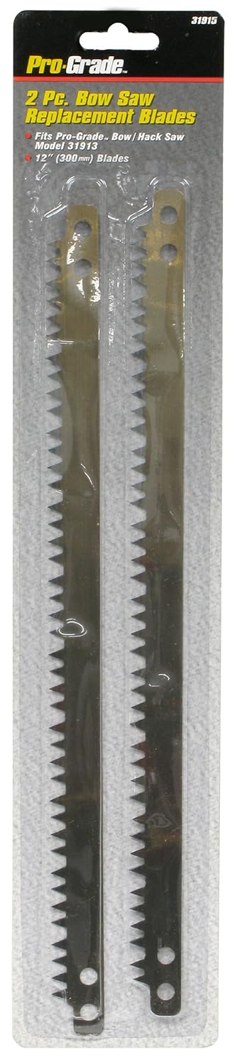 Pro-Grade 31915 Bow Saw Replacement Blades, 2-Piece