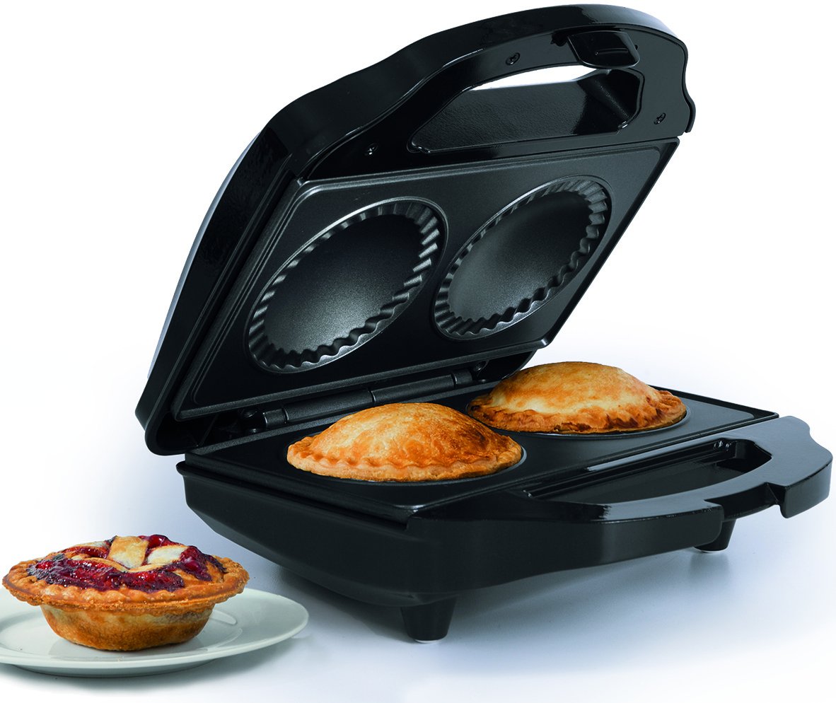 Holstein Housewares HF-09016B Fun Mini Pie Maker - Black