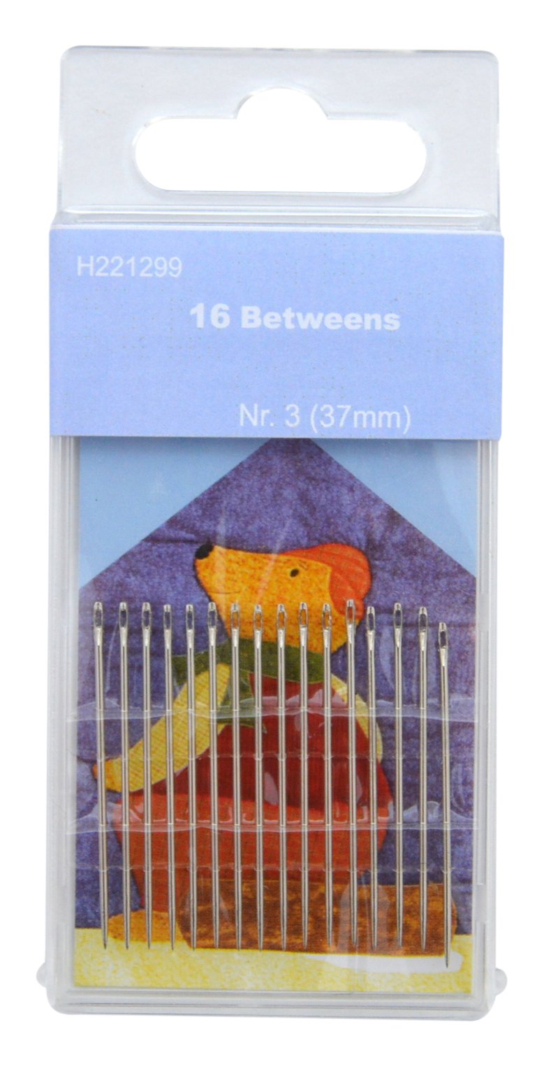 TSL 16 x Between Needles, Metal, Silver, 10.5 x 5 x 0.5 cm