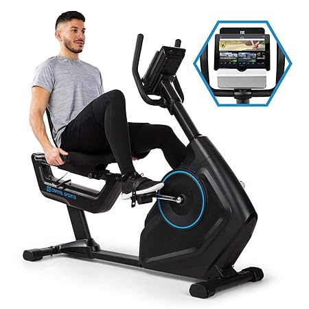 Capital Sports Evo • Ergometer • Heimtrainer • Bluetooth • magnetisches Bremssystem mit 32 Leveln • App-Integration • Option 