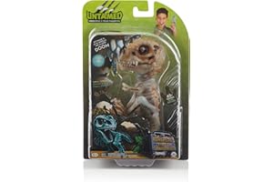 WowWee Untamed Skeleton T-Rex by Fingerlings – Doom (Ash) – Interactive Collectible Dinosaur