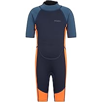 Buy Kids Wetsuit, Shorty 2.5mm Neoprene Thermal Swimsuit Youth Wetsuits One Piece Wet Suit For Boys Girls Spearfishing Snorkeling Surfing Swimming Diving
