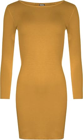 mustard dress amazon