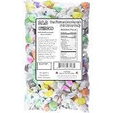 Ten Flavors Assortment, Salt Water Taffy 1 Pound Bag. Classic Boardwalk Style Taffy. (Net Wt. 16oz)