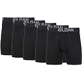 Gildan Men's Underwear Cotton Stretch Boxer Briefs, Multipack