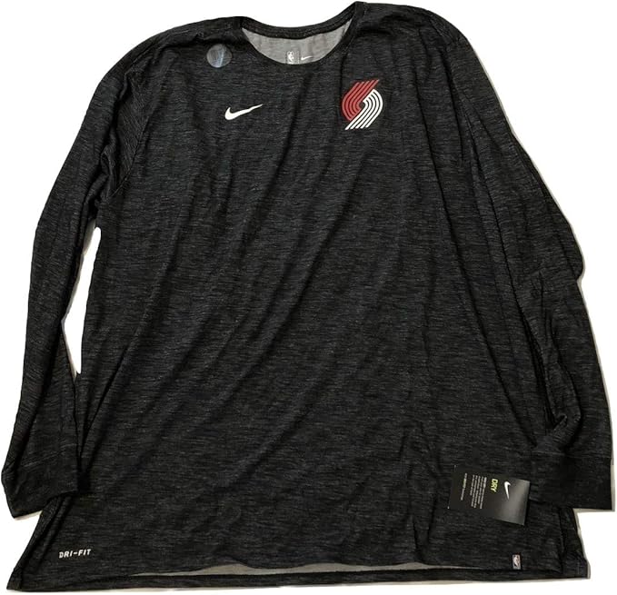 Amazon.com : Nike Portland Trail Blazers Dri-Fit Facility Long Sleeve Shooting Shirt (3XLT 