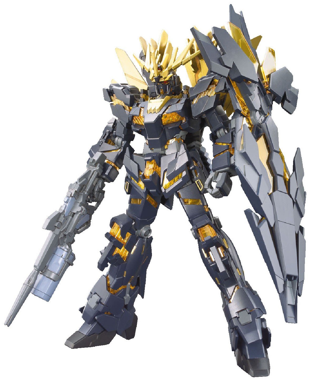 BANDAI Hobby HGUC #175 02 Banshee Norn Unicorn Gundam Model Kit (1/144 Scale) (BAN189503)