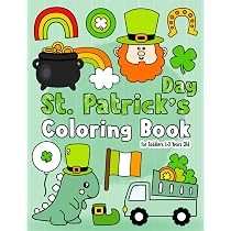 Amazon.com: St. Patrick's Day Coloring Book: For Toddlers 1-3 ...