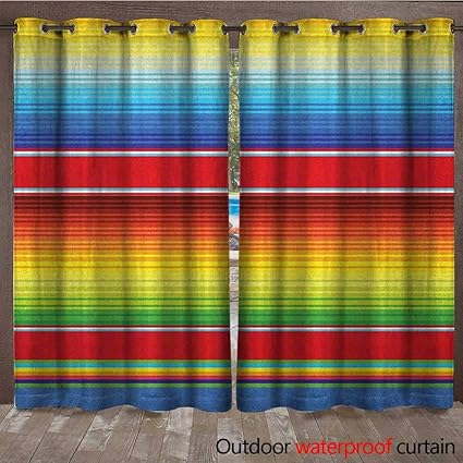 Amazon Com Blountdecor Abstract Door Gazebo Curtain Horizontal