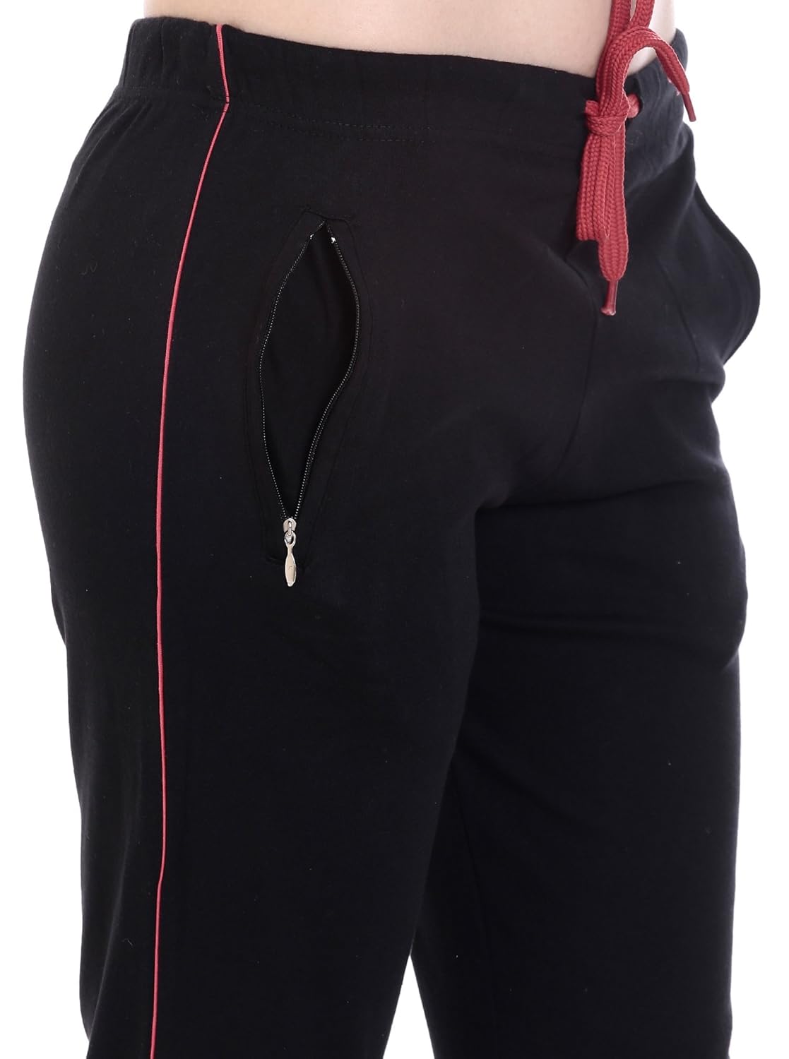 goldstroms women's yoga/sports trackpant/jogger with zipper pocket