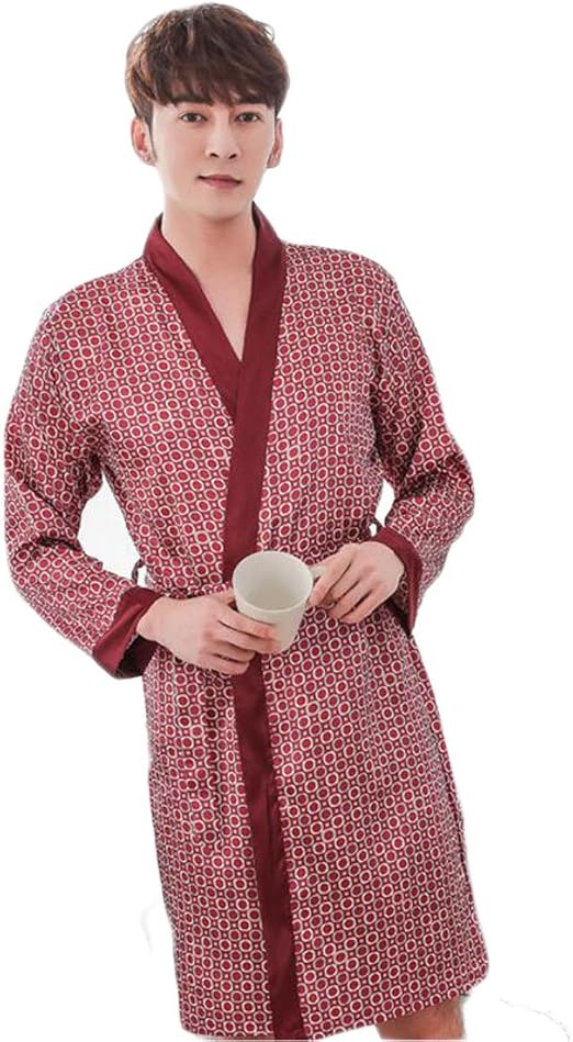 Pigiama Amazon Vestaglie Da Uomo Vestaglia Calda Uomo Invernale