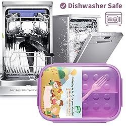 MISS BIG® Bento Box,Bento Box Adult,Lunch Box,Leak