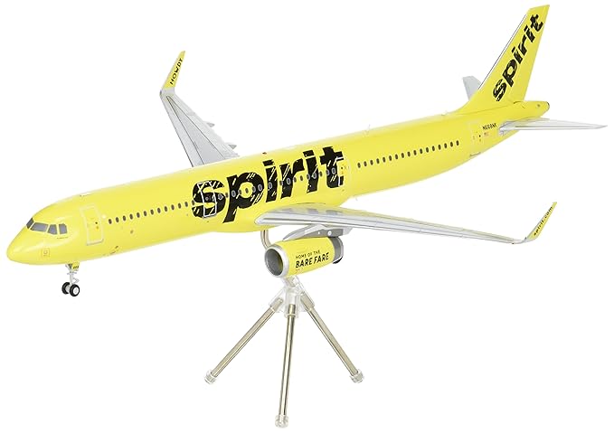 Gemini200 Spirit A321-200 1/200 Scale Airplane Model