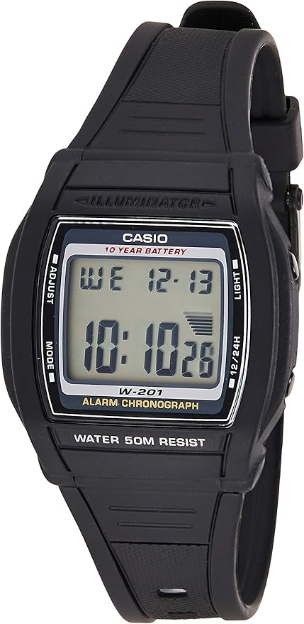 casio illuminator 12 hour mode