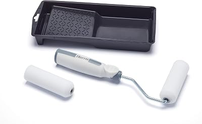Harris Seriously Good Woodwork Mini Roller Set 4in Tray Frame Gloss Sleeves