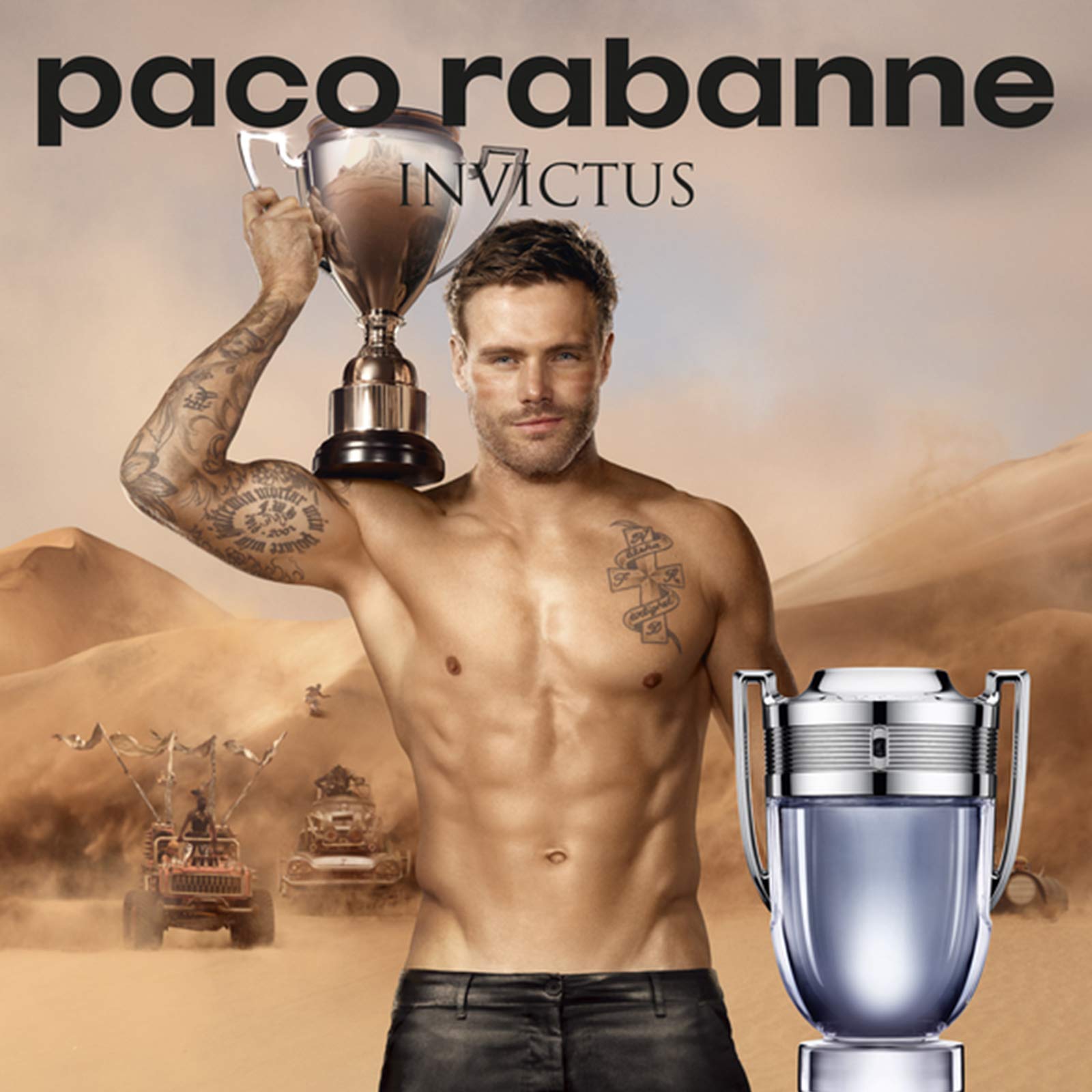 Invictus by Paco Rabanne for Men 3.4 oz Eau de Toilette Spray Buy
