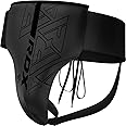 RDX Groin Protector for Boxing, Muay Thai, Kickboxing and MMA Fighting, Maya Hide Leather Abdo Gear for Martial Arts Training, Men Jockstrap Abdominal Protector for Sparring, Taekwondo and Grappling