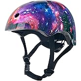 LEJIJIT Adjustable Kids Bike Protective Helmet for Boys Girls Toddler, CPSC Safety Certified Galaxy Kids Helmets for Multi-Sports Skateboard Scooter Bike Cycling Skating Rollerblading