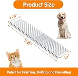 ZDXY Stainless Steel Pet Comb Detangling Tool for Dogs & Cats view 3