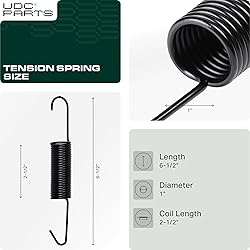 UDC Parts GX21582 Tension Spring / 2 pcs/for John
