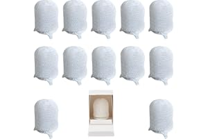 SYWAN 12pcs Gas Lamp Mantles, Preformed Inverted Mantle for Outdoor Indoor Gas Lights, Compatible with Humphrey L13-2, Falk 3