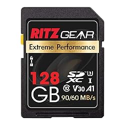Ritz Gear 128GB High-Speed SDXC UHS-I SD