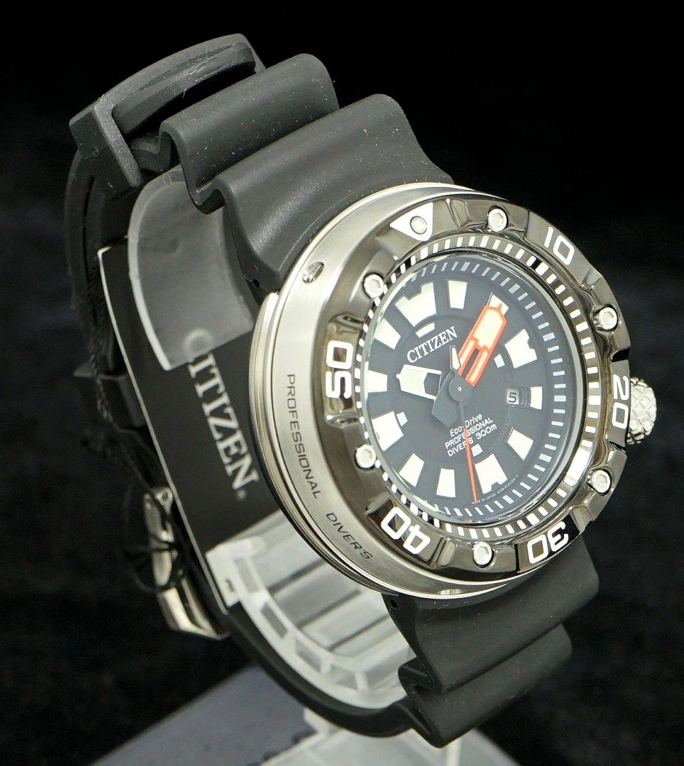 最安値に挑戦 シチズン Citizen プロフェッショナル エコドライブ アクアランド 300mダイバー ブラック Ss ウレタンベルト メンズ 腕時計 Bn0176 08e E168 S1036 中古 B077v6sz97 Hermescolleges Ca