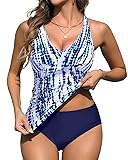 Yonique Tankini Swimsuits for Women Tummy Control
