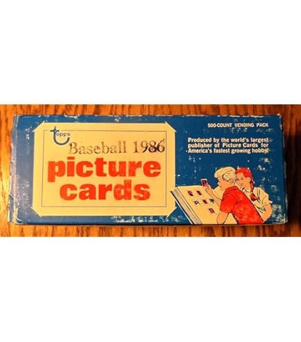 Amazon.com: 1989 Topps Baseball Cards Unopened Vending Box