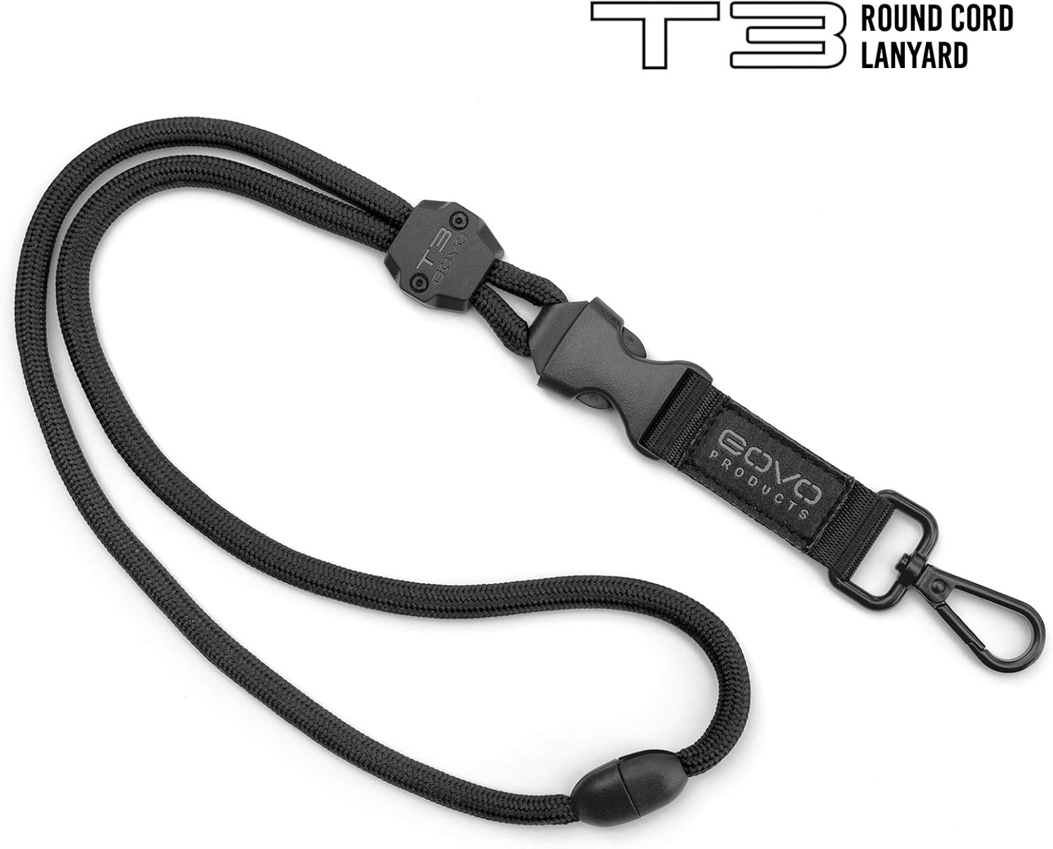 GOVO Heavy Duty Lanyard,Durable Cord,Enhanced Clip Hook,Breakaway