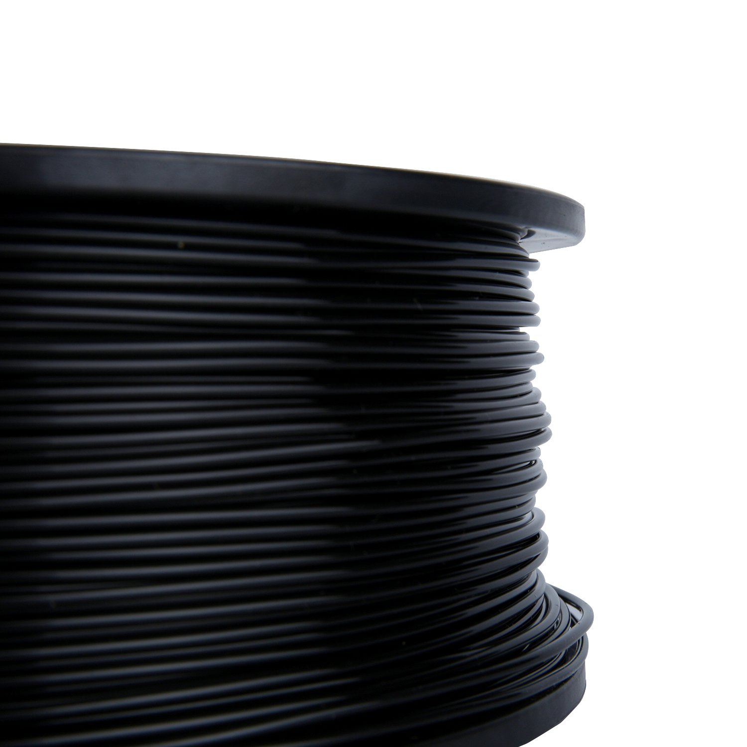 3D MARS Black 3D Printing Filament,1.75mm 3D Printer PLA Filament,Dimensional Accuracy +/- 0.05mm,1.2kg Spool 1.75 mm Filament PLA 3D Filament for Most 3D Printer & 3D Pen