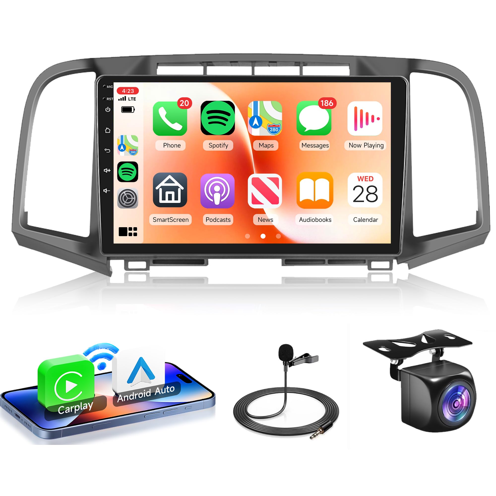 Photo 1 of ***MISSING PART POWER HARNESS- SELLING AS IS*** 4Core 2G+64G Rimoody Android 13 Car Stereo Radio for Toyota Venza 2011 2009-2016, Wireless Carplay Android Auto GPS WiFi Mirror Link Bluetooth 5.0 9 Inch Touchscreen FM/RDS EQ SWC Backup Camera