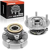 A-Premium 2 x Front Wheel Bearing and Hub Assembly with 5-Lug Compatible with Nissan Rogue 2008-2013, Rogue Select 2014-2015, Sentra 2007-2012