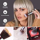 BEAKEY 12 Pcs Makeup Brush Set with 2 Sponges Premium Synthetic Kabuki view 7