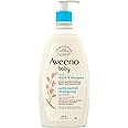 Aveeno Baby Body Wash and Shampoo, Paraben Free, Tear-Free and Soap Free, 532ML