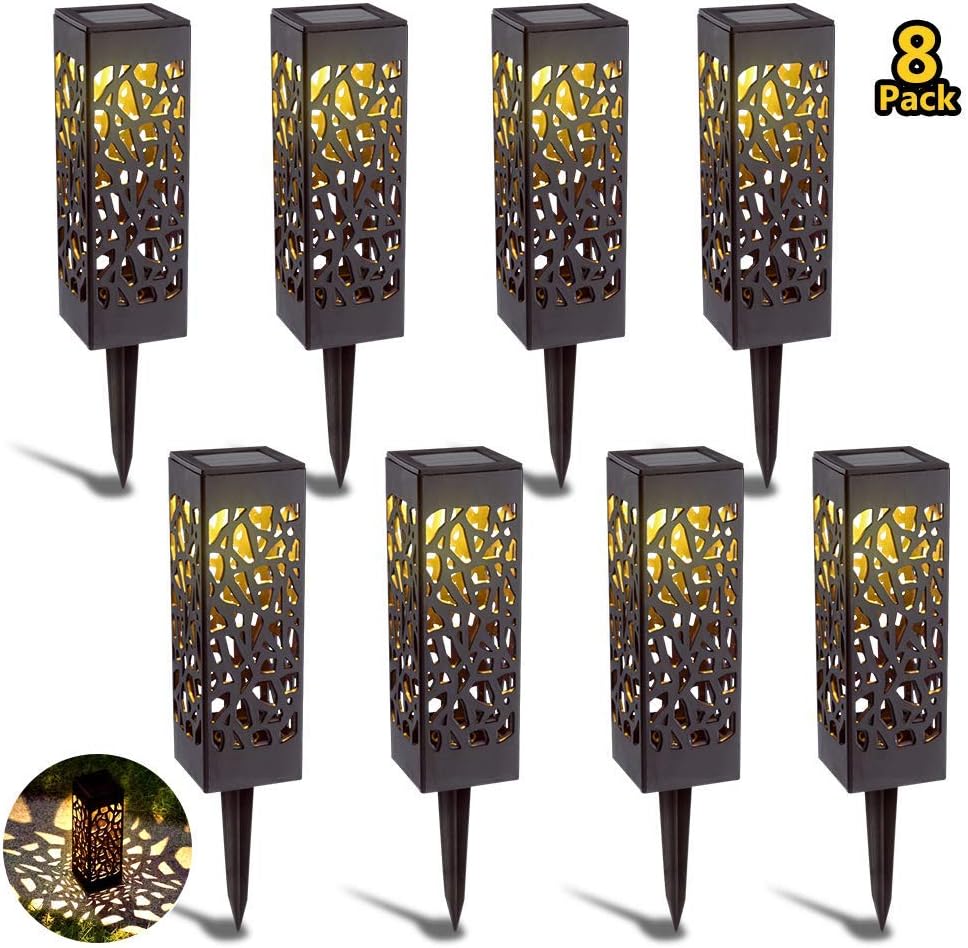 luz solar de cesped farolillos solares