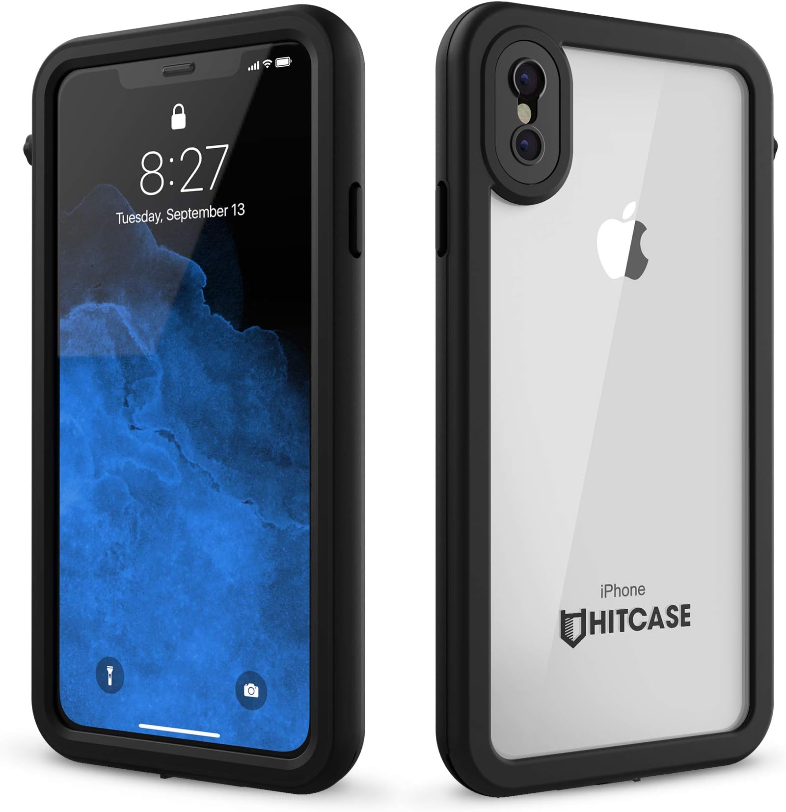 New HITCASE Splash iPhone Xs Max Case Waterproof Protective Slim Thin Grip Underwater Cover