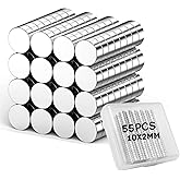 Magnets for Crafts 10 mm x 2 mm Small Magnets Strong Mini Magnet Multi-Use Refrigerator Magnets for Fridge Whiteboards Photos