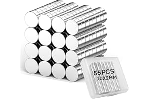 Magnets for Crafts 10 mm x 2 mm Small Magnets Strong Mini Magnet Multi-Use Refrigerator Magnets for Fridge Whiteboards Photos
