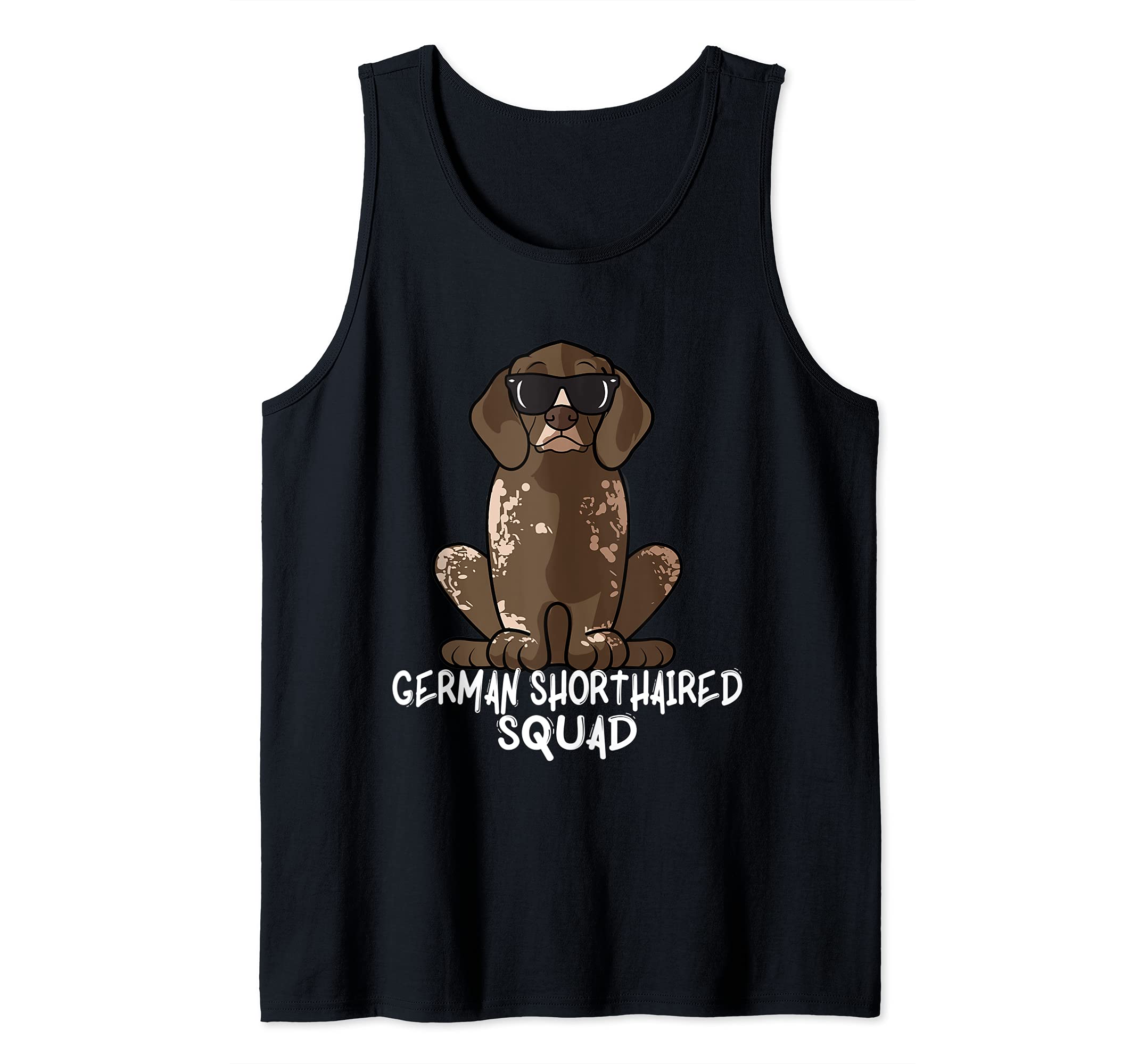 Cool German Shorthaired Squad Dog Mom Dog Dad Tank Top