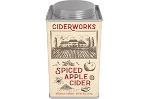 McSteven's Ciderworks Spiced Apple Cider Mix - Perfect Combination of Fruit and Spice, Naturally Flavored Cider Mix in 6.25oz Square Tin - Just Add Water