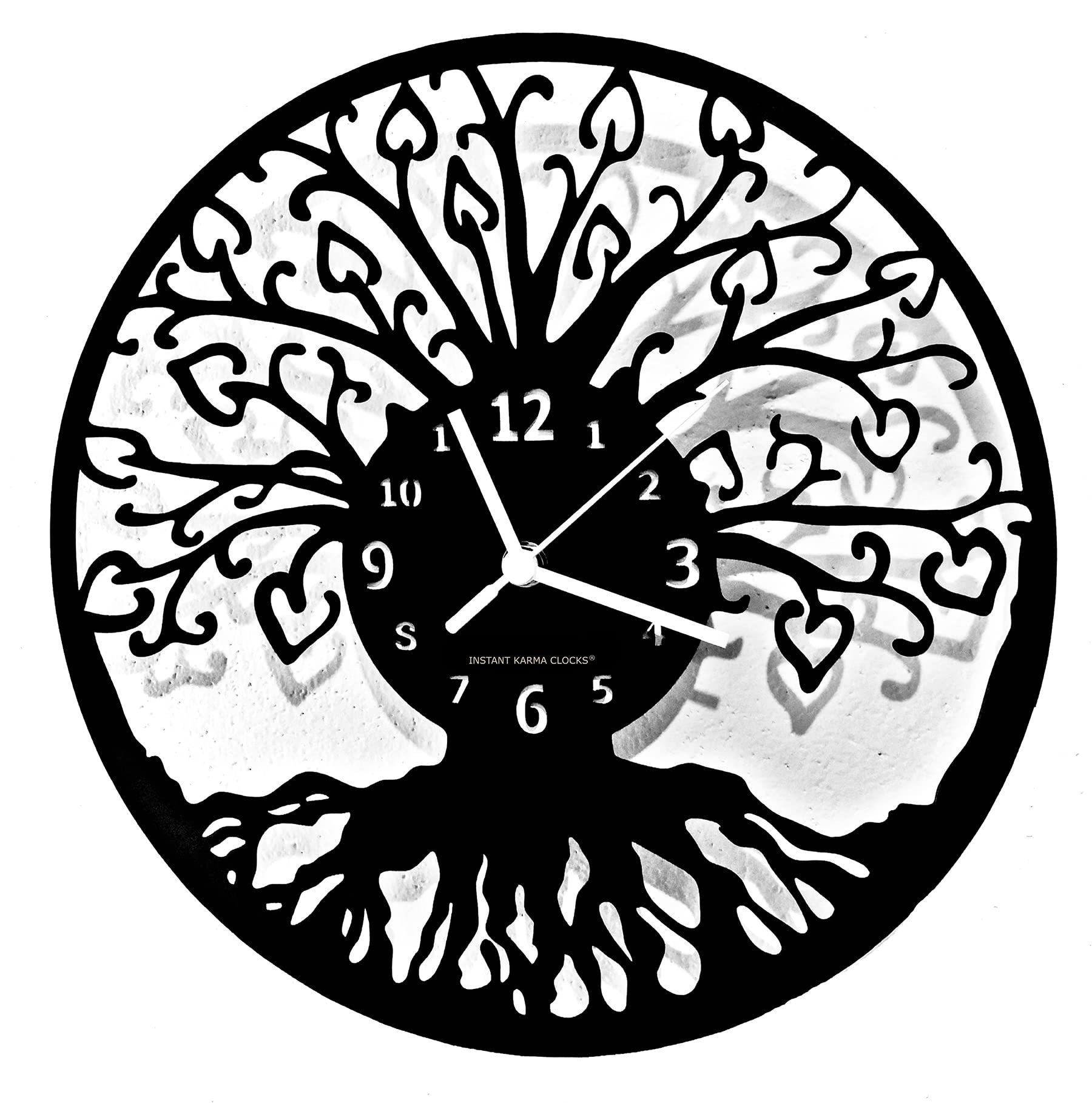 Instant Karma Clocks Wall Clock Tree of Life Cosmology Kitchen Home Living Room Bedroom