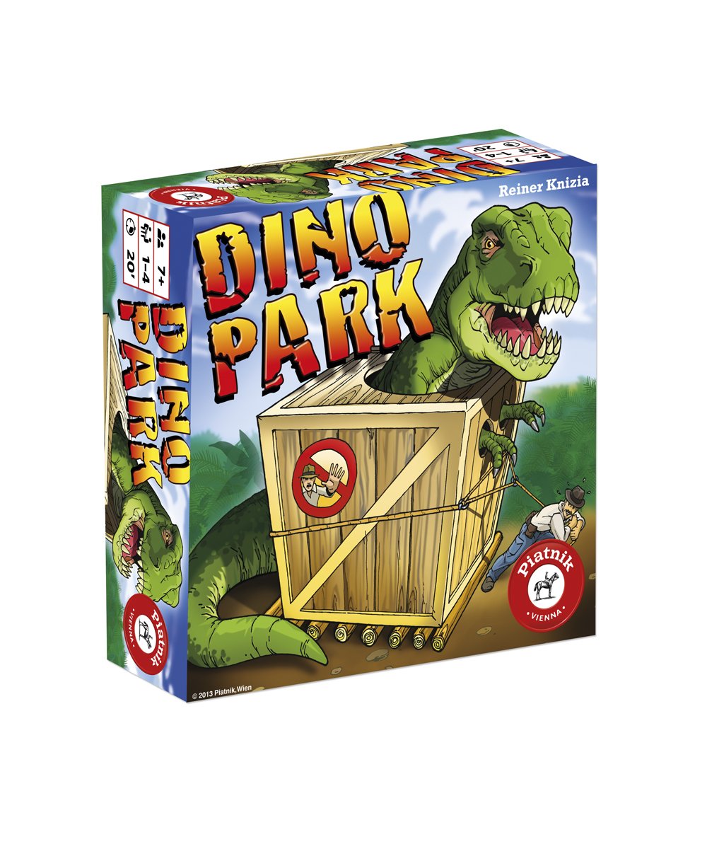 Dinosaurier Spiele - Piatnik Dino Park Legespiel