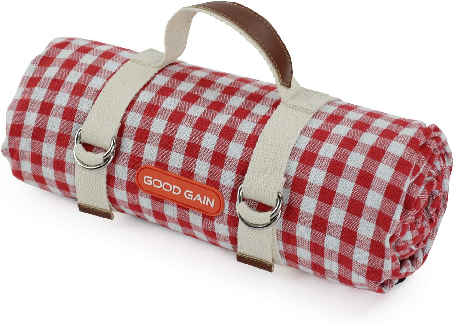 Good Gain Waterproof Picnic Blanket Portable with Carry Strap for Beach