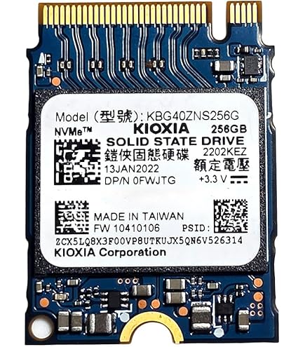 【新品同様 3個セット】KIOXIA NVMe SSD 256GB (Gen4) Amazon | KIOXIA SSD 256GB M.2 2230 30mm NVMe PCIe 4.0 Gen 4 x 4